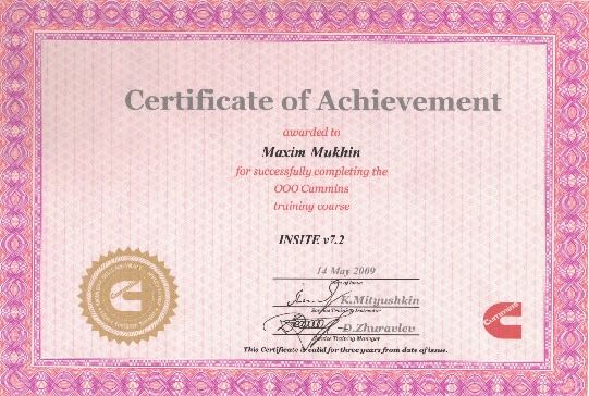 сертификат компании 1